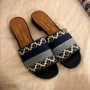 Jacquard Boardwalk Slide Sandals